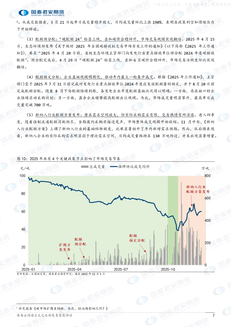 2026年全国碳市场年度行情展望：全国碳市场，此消彼长，余震仍存-国泰君安期货.pdf_第7页