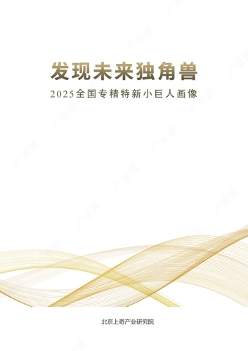 发现未来独角兽-2025全国专精特新小巨人画像报告-上奇研究院.pdf