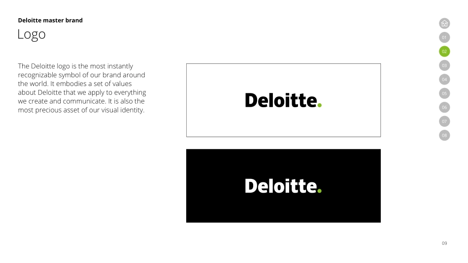 deloitte-德勤全球品牌VI手册2018_第9页