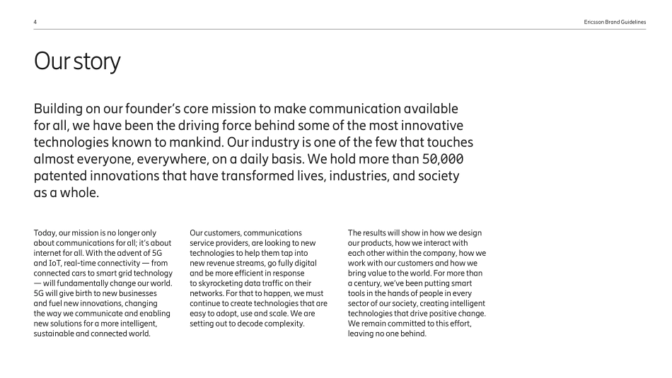 Ericsson爱立信视觉VI手册_第4页