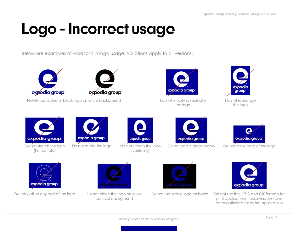 Expedia- 集团品牌指南2018_第10页