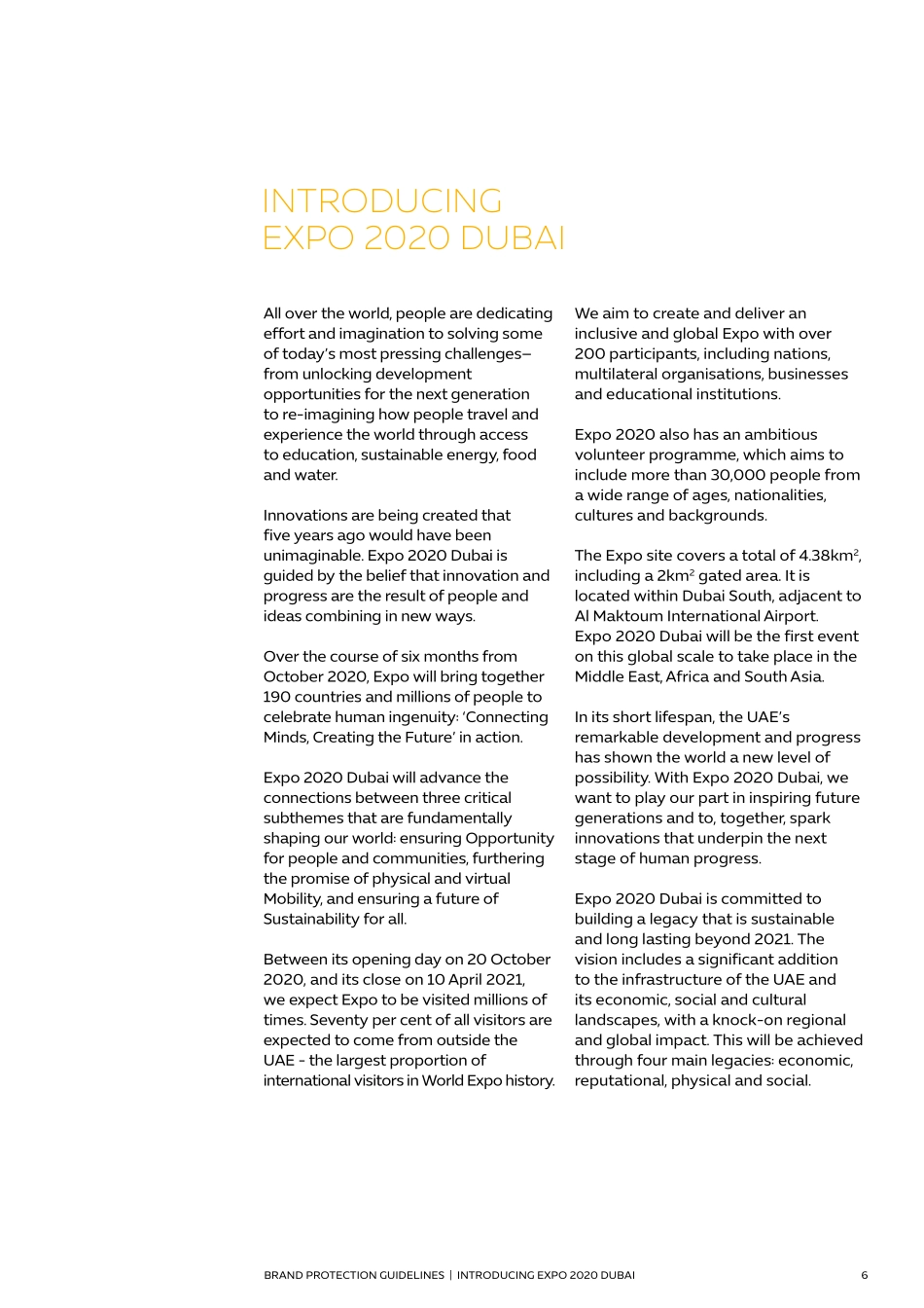 expo2020- 世博会 迪拜VI手册_第6页