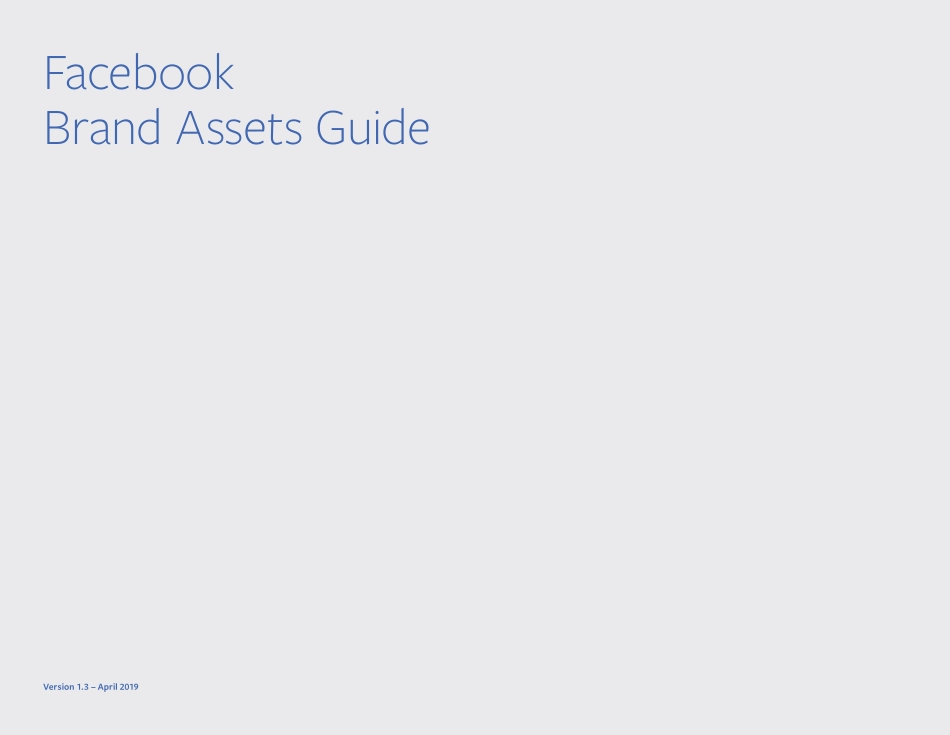 Facebook-Brand-Assets-Guide_第1页