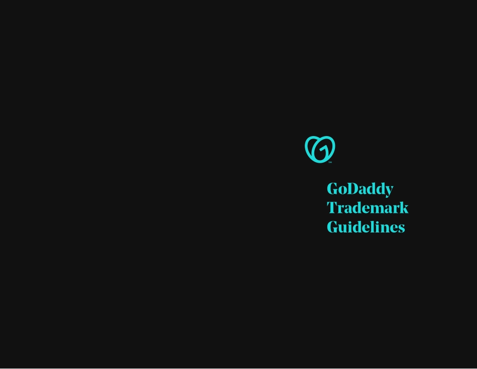 godaddy-GoDaddy -LOGO指南_第1页