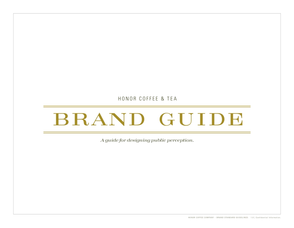 Honor Coffee & Tea品牌VI手册_第2页
