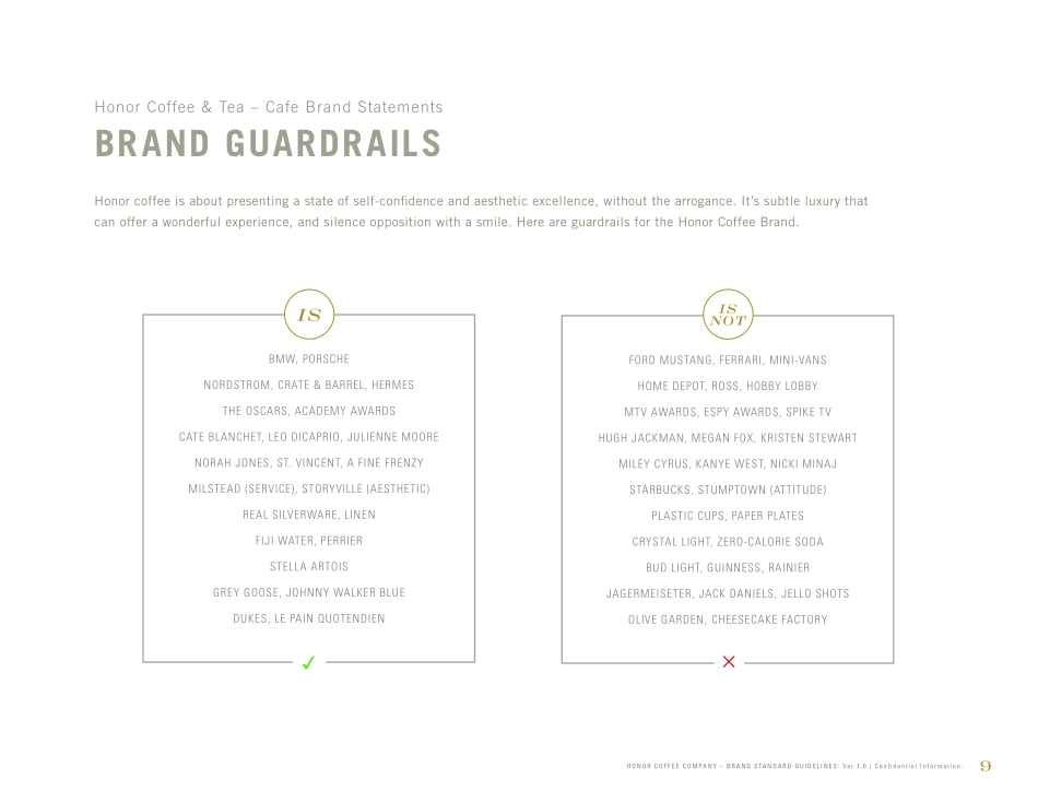 Honor Coffee & Tea品牌VI手册_第9页