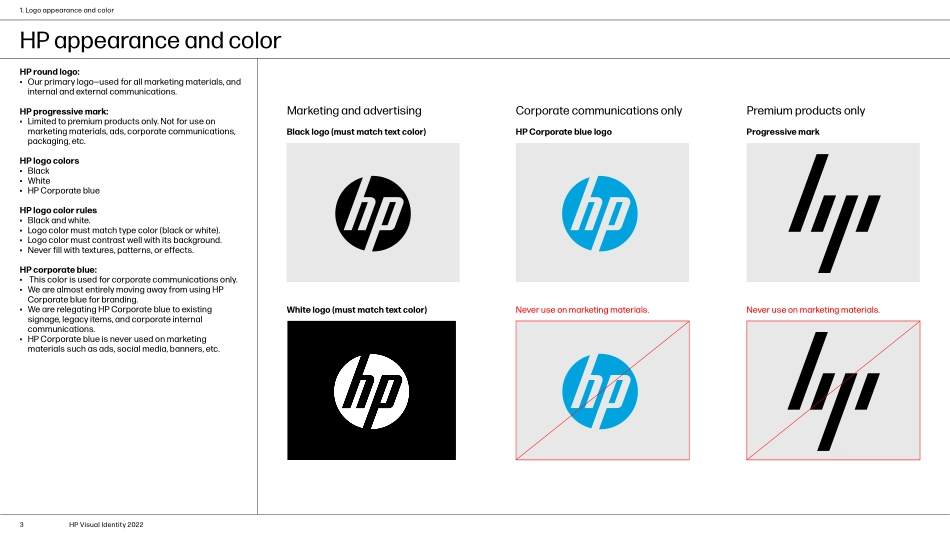 HP惠普Logo视觉识别规范_2022_第3页