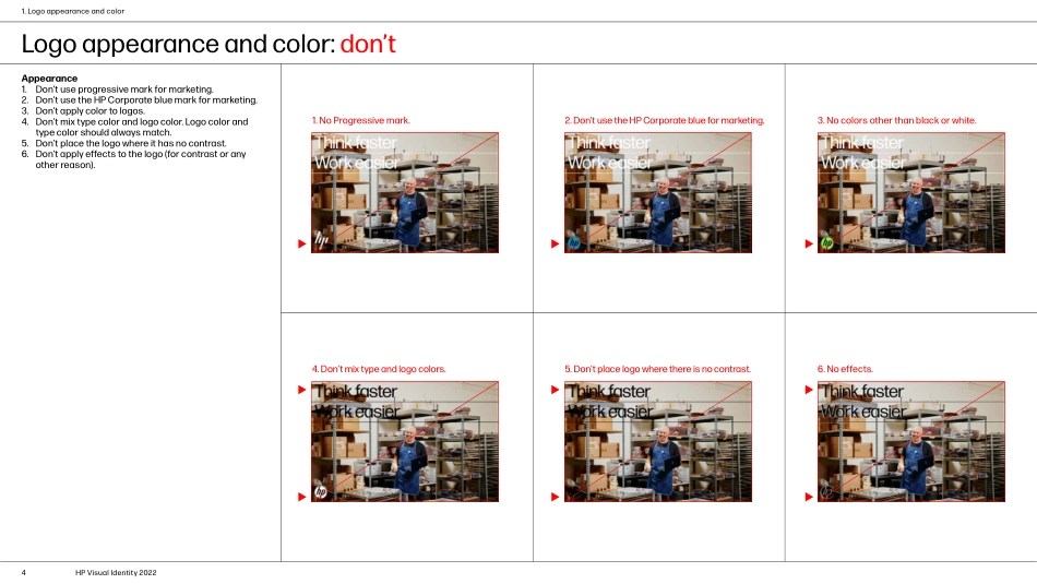 HP惠普Logo视觉识别规范_2022_第4页
