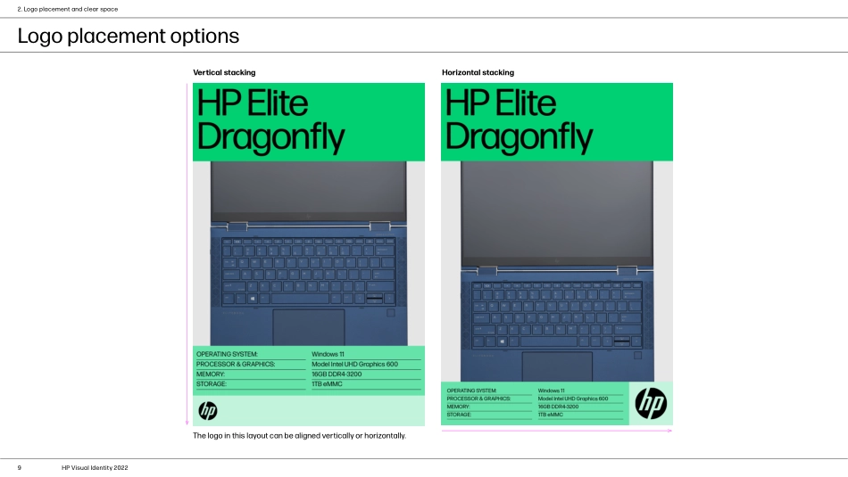HP惠普Logo视觉识别规范_2022_第9页
