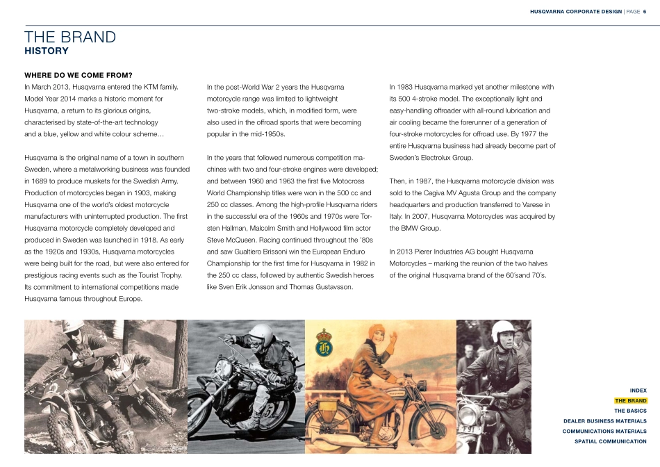 Husqvarna 企业vi设计手册2014_第6页