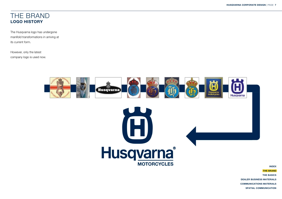 Husqvarna 企业vi设计手册2014_第7页