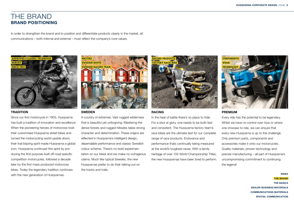Husqvarna 企业vi设计手册2014_第8页