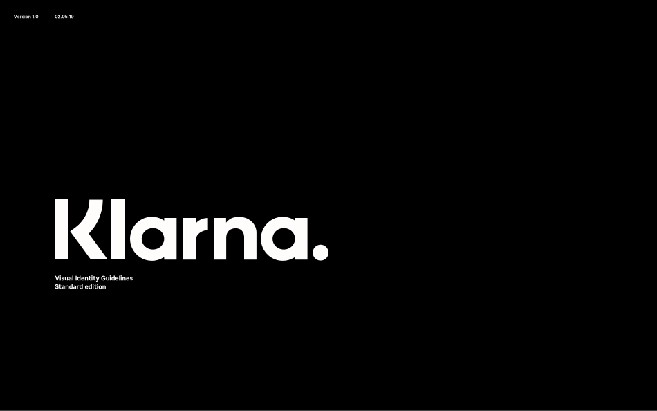 klarna-visual-identity-guidelines_第1页
