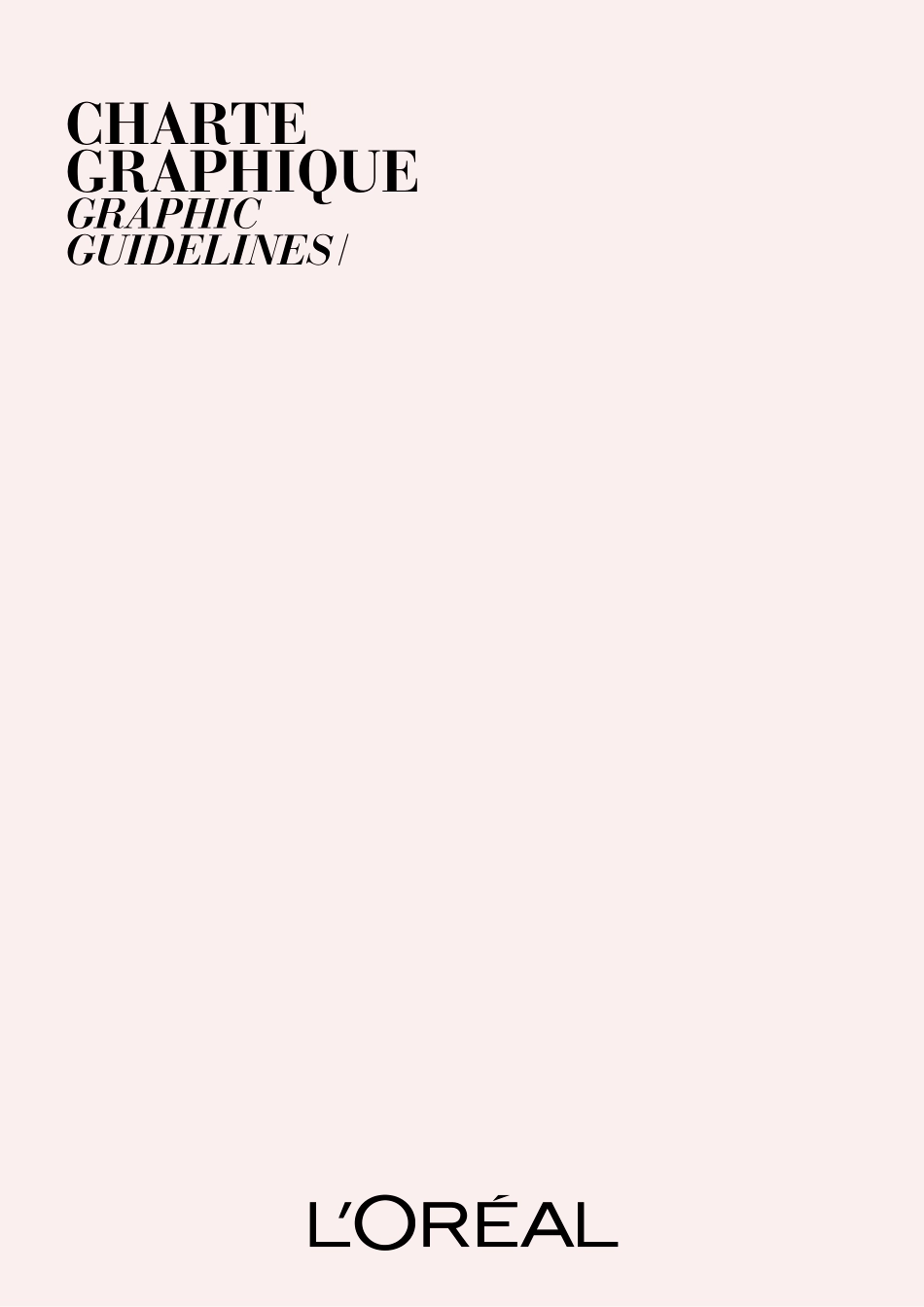 loreal-欧莱雅品牌手册 2011_第1页