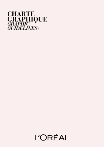 loreal-欧莱雅品牌手册 2011