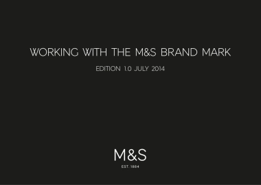Marks & Spencer 设计指南2014