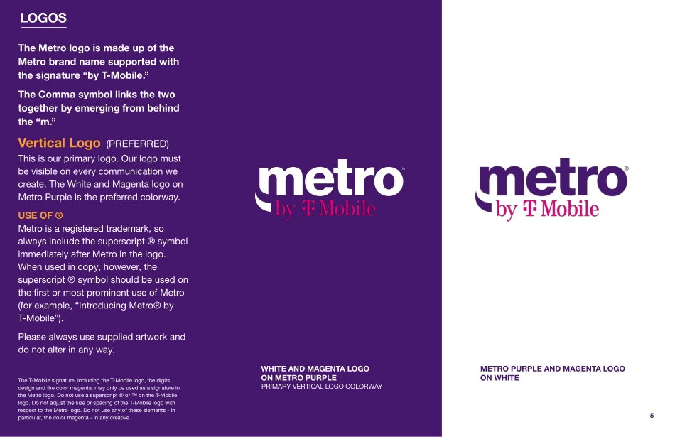 Metro_TMobile地铁-VI手册2020_第5页