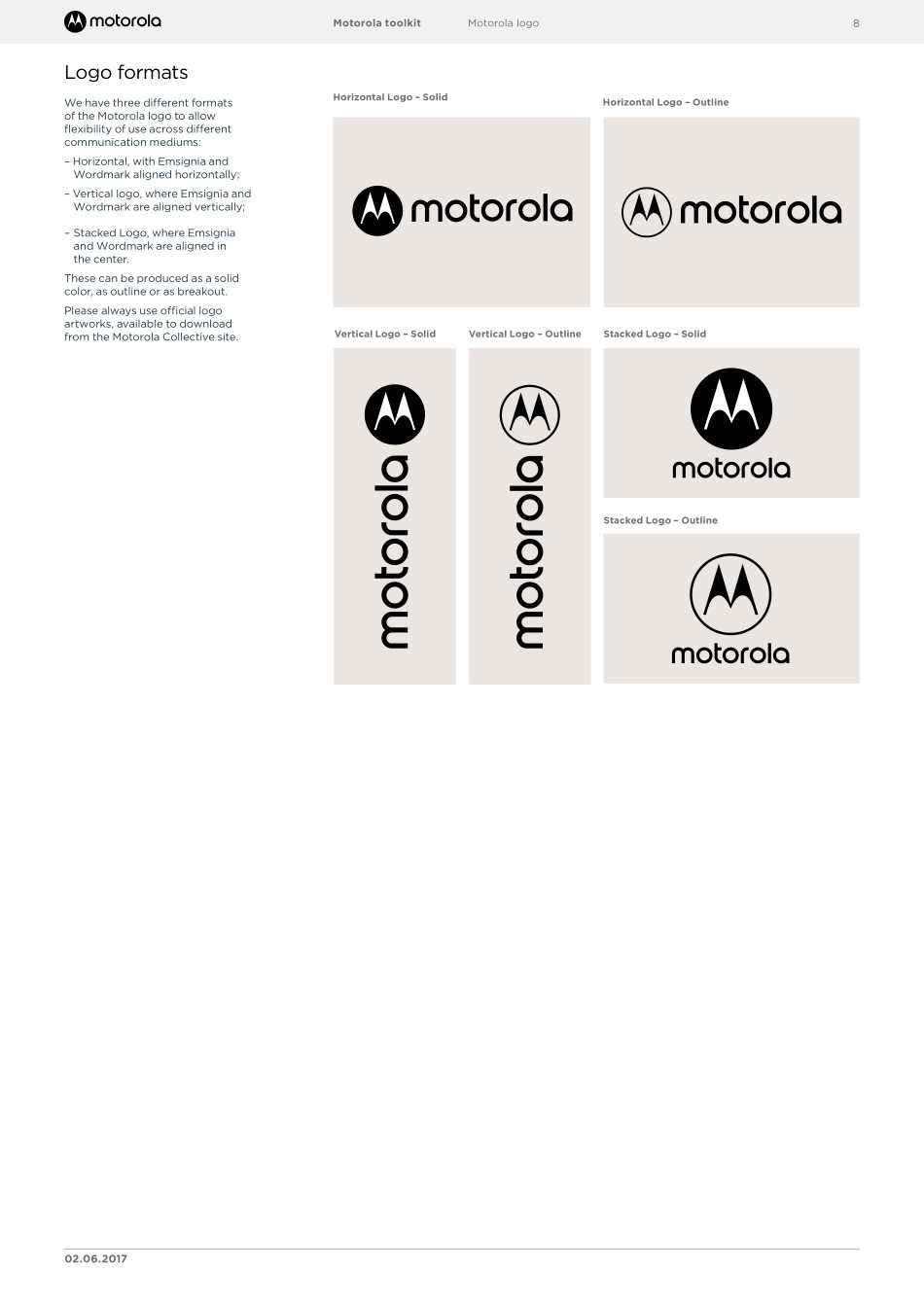Motorola摩托罗拉风格指南2017_第8页