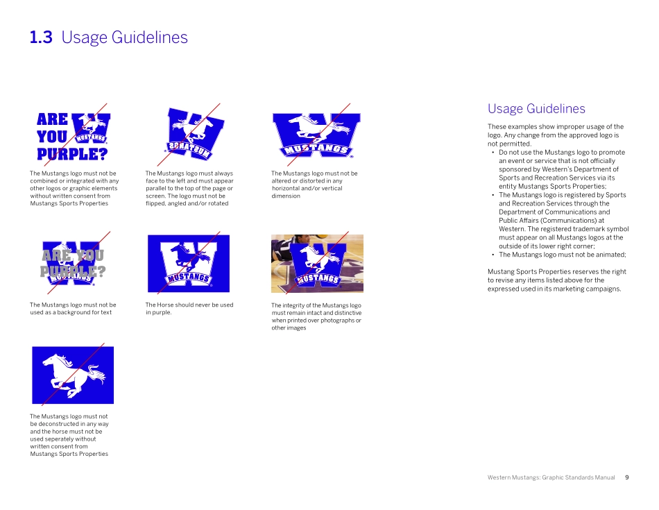 Mustangs_StyleGuide_FNL_REV_June2016_第9页