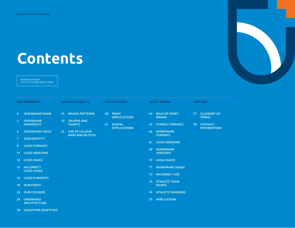 OntarioTechUniversityBrandGuidelines_第3页
