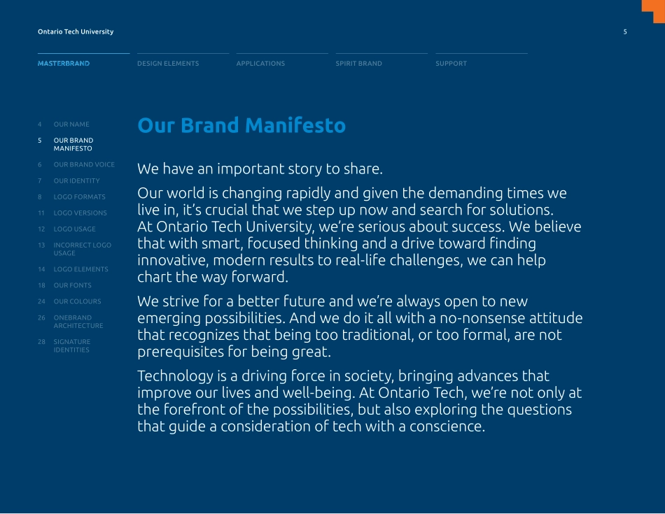 OntarioTechUniversityBrandGuidelines_第5页