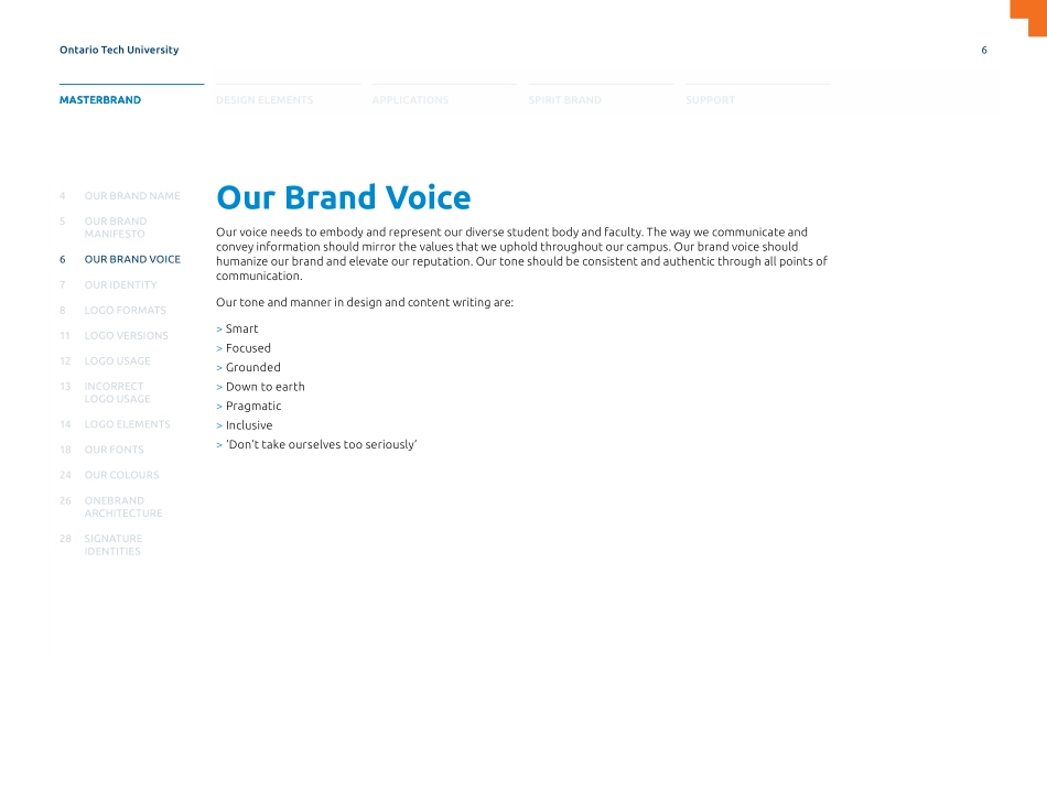 OntarioTechUniversityBrandGuidelines_第6页