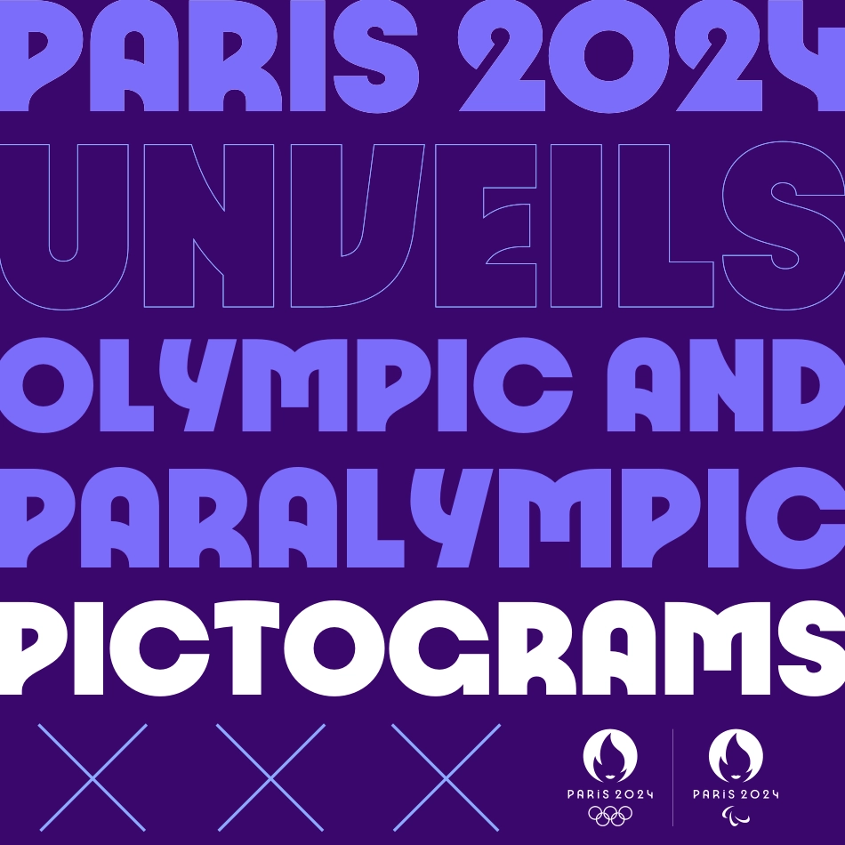 PARIS 2024 巴黎 2024年冬奥会 赛事外观以及奥运会和残奥会项目图标_第1页