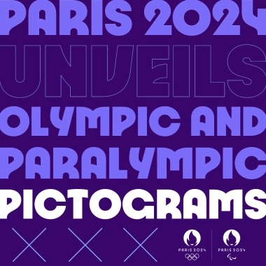 PARIS 2024 巴黎 2024年冬奥会 赛事外观以及奥运会和残奥会项目图标
