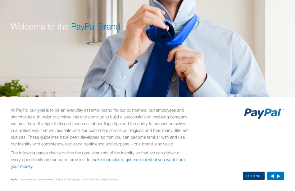 PayPal 企业主品牌指南2013_第2页