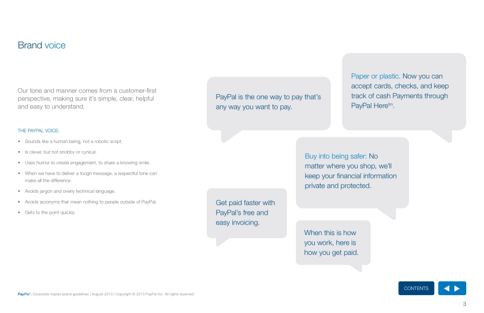 PayPal 企业主品牌指南2013_第7页