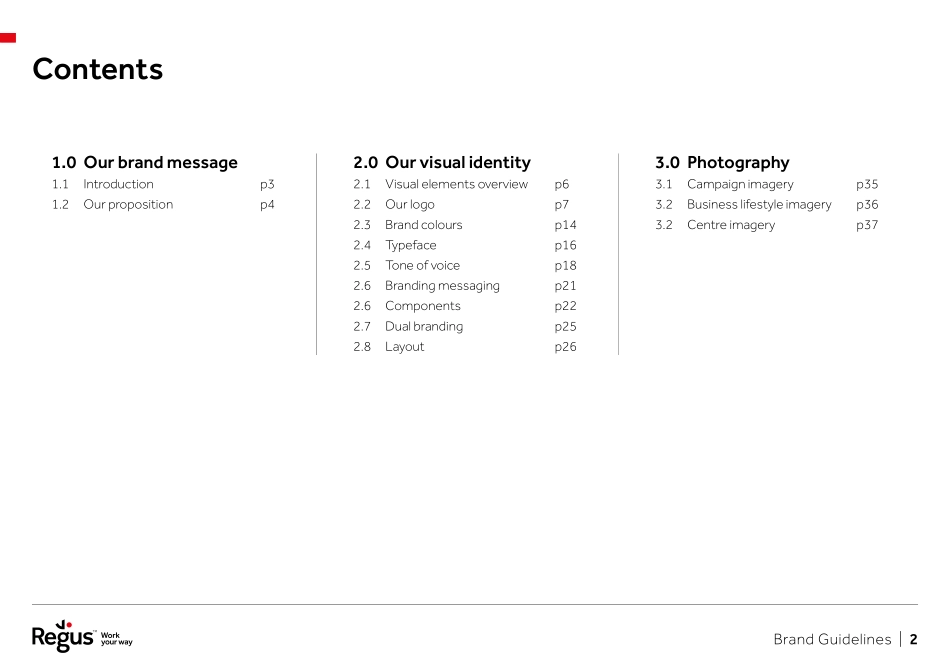 Regus Brand Guidelines-2019 V1.0_第2页
