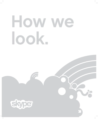 skype-Skype品牌识别VI手册