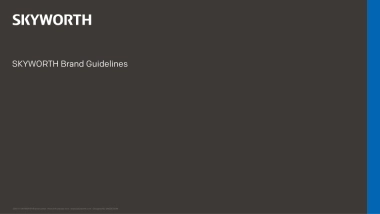 SKYWORTH Brand Guidelines