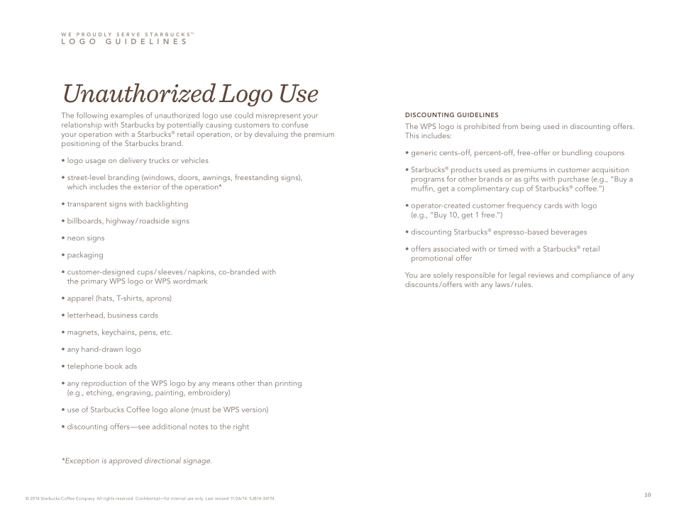 Starbucks-星巴克-Logo-指南-2014_第10页