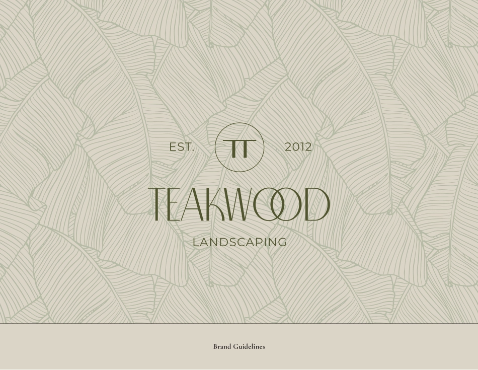 Teakwood 品牌VI手册_第1页