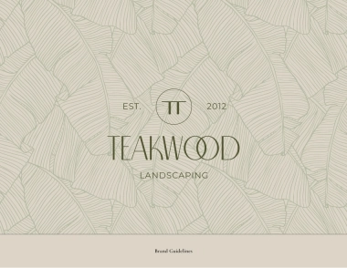 Teakwood 品牌VI手册