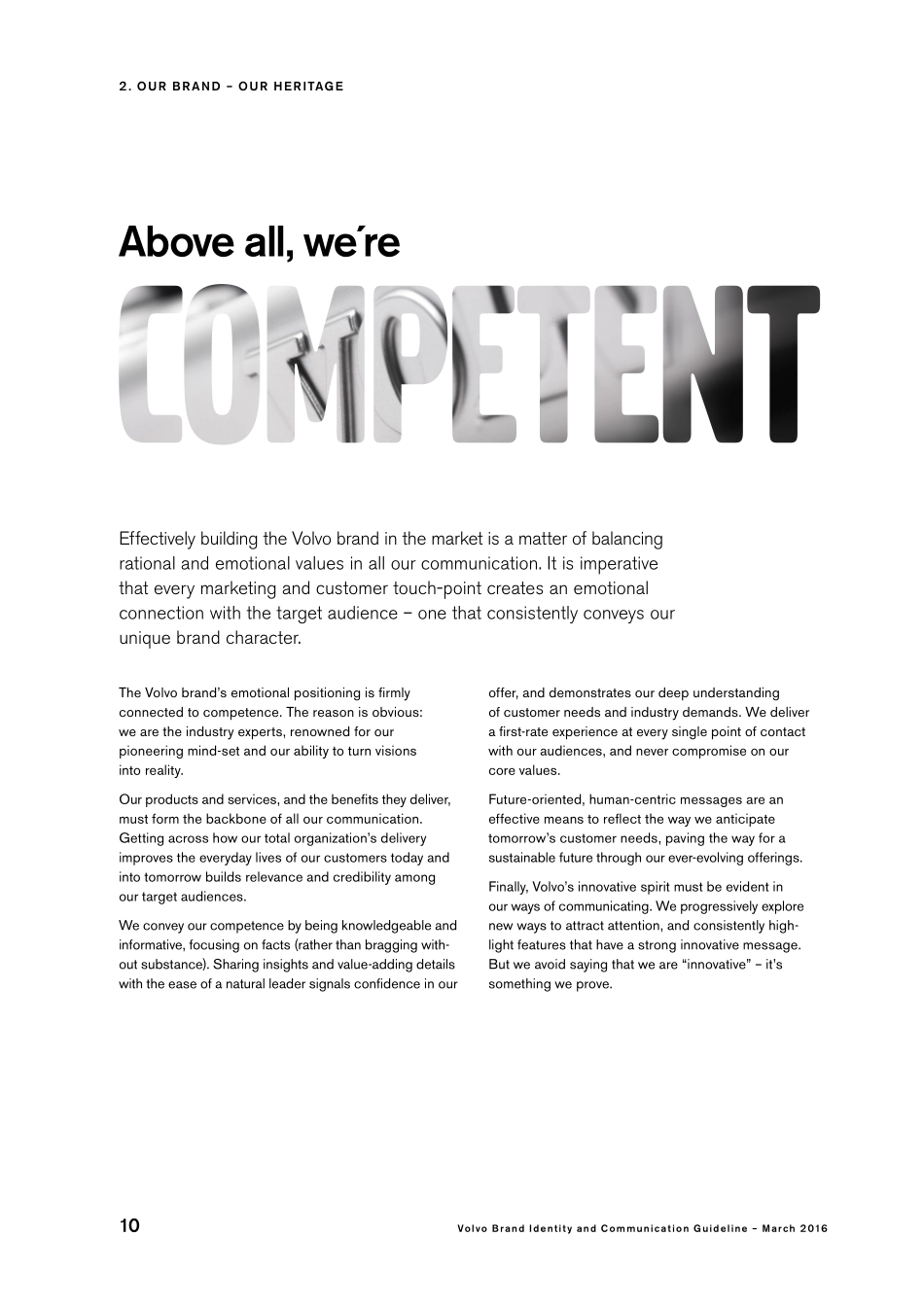 volvo-沃尔沃品牌识别与传播指南2016_第10页