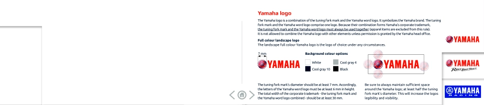 yamaha-logo雅马哈标志使用指南2016_第4页
