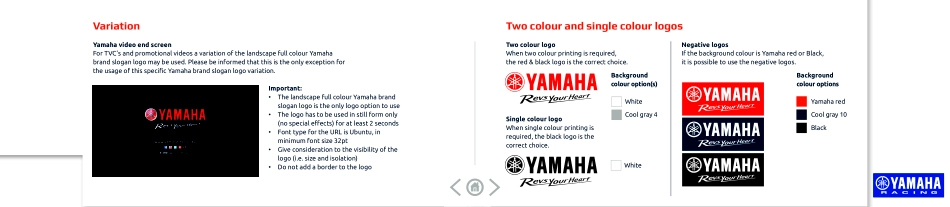 yamaha-logo雅马哈标志使用指南2016_第8页