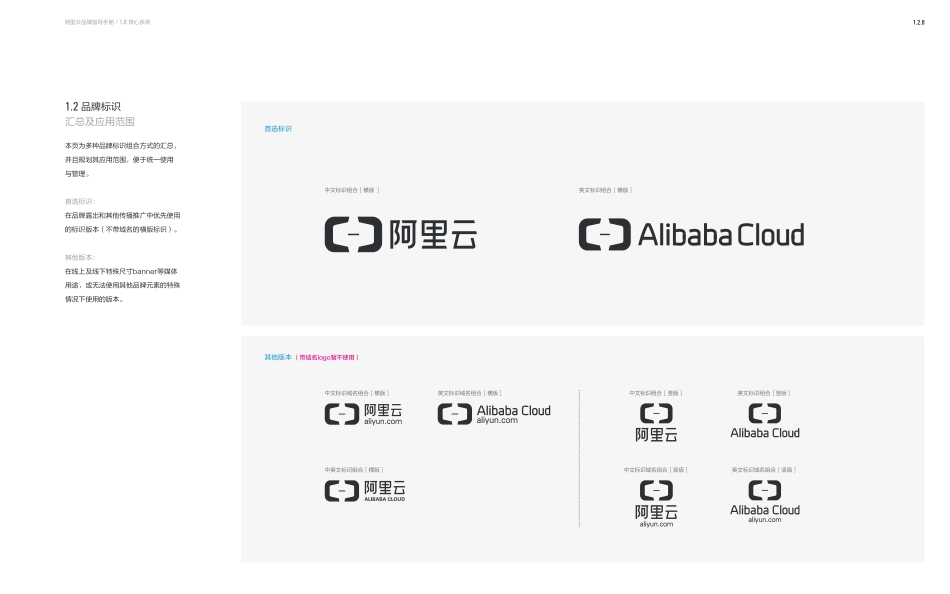阿里云VI视觉规范手册_简化版_第9页