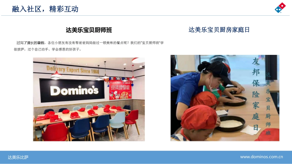 达美乐比萨披萨Dominos Pizza招商加盟品牌手册（14P）_第10页