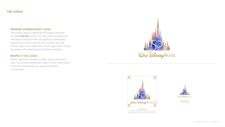 迪士尼50周年 品牌VI手册_第7页
