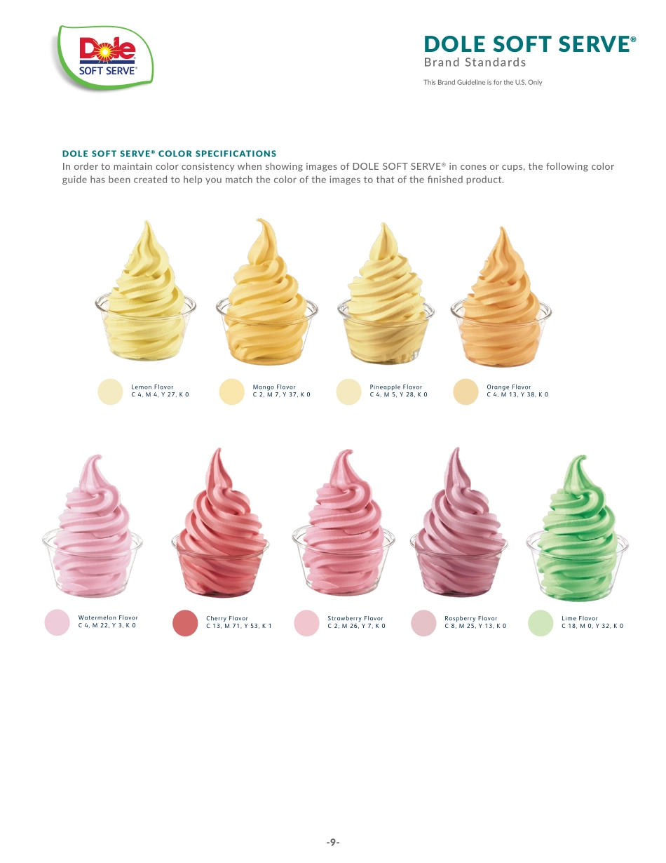 都乐软冰淇淋Dole-Brand-2020_第9页