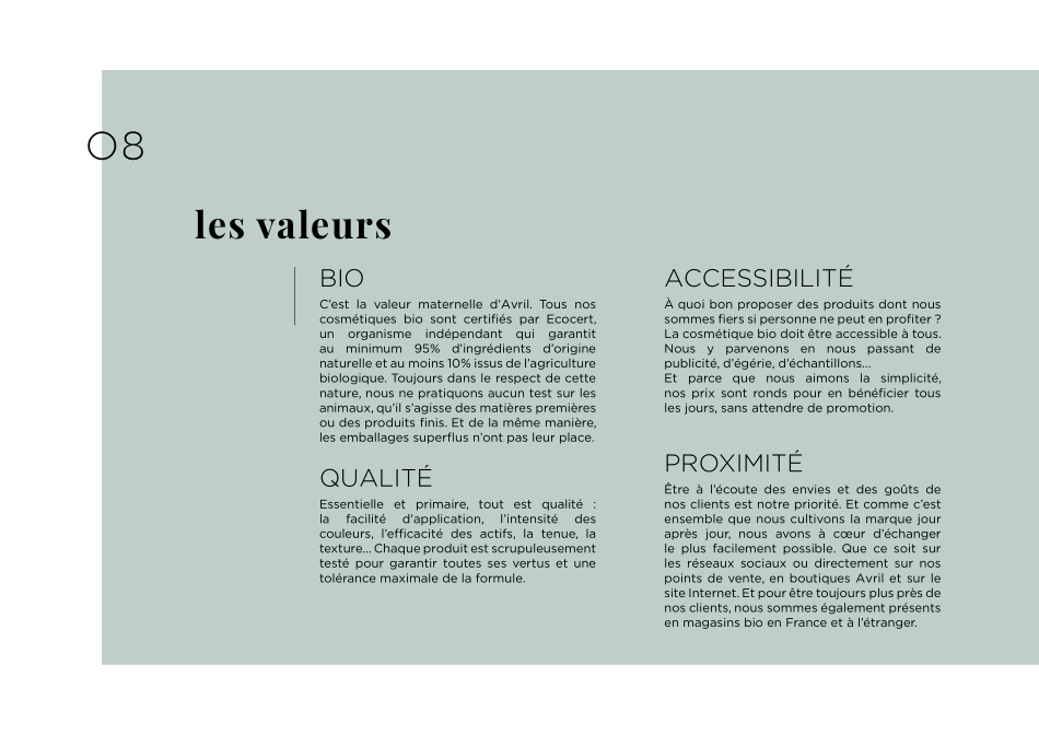法国四月风Avril 护肤品牌VI手册（2019）_第8页