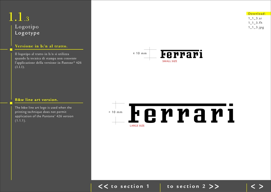 法拉利Ferrari 品牌指南手册2003_第7页
