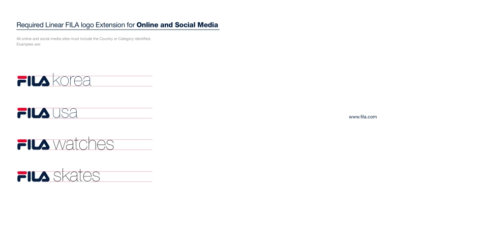 斐乐FILA品牌VI手册_第10页
