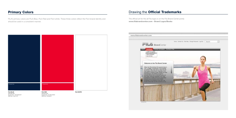 斐乐FILA品牌VI手册_第4页