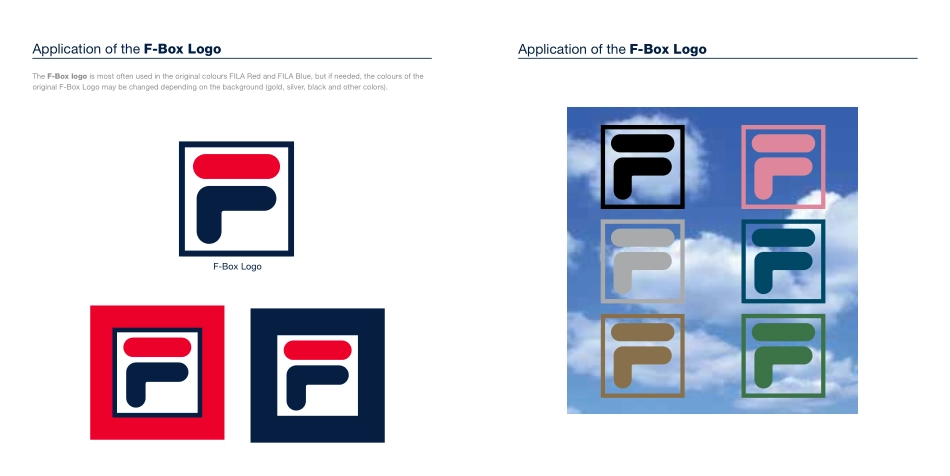 斐乐FILA品牌VI手册_第5页