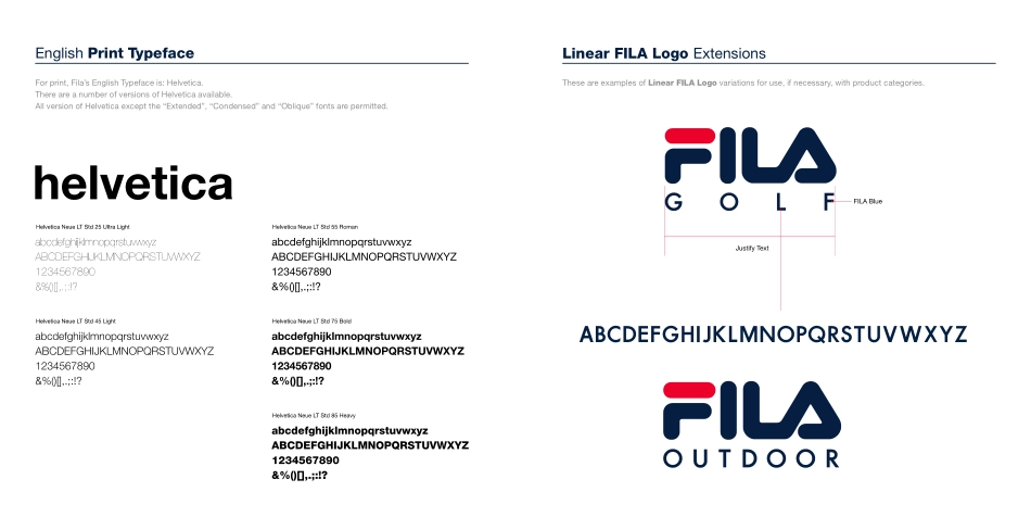 斐乐FILA品牌VI手册_第9页