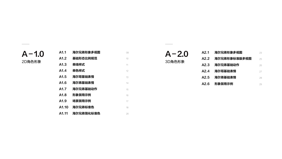 海尔兄弟形象标准及使用规范（2021）_第6页